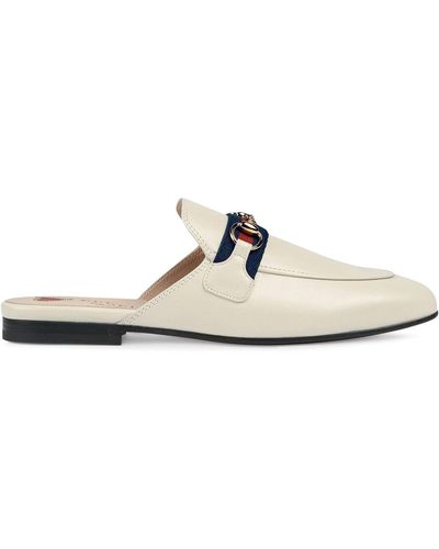 Gucci Princetown Slippers - Wit