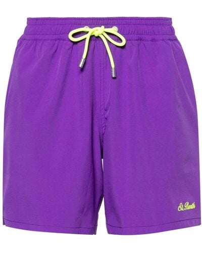 Mc2 Saint Barth Comfort Swim Shorts - Purple