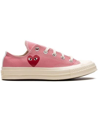 Converse X Comme des Garcons Play Chuck 70 Low Sneakers - Pink