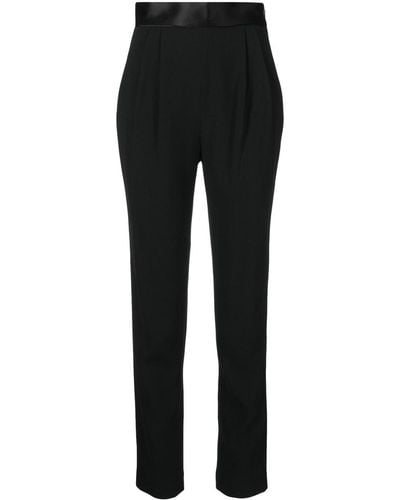 Galvan London Zengel Crepe Trousers - Black