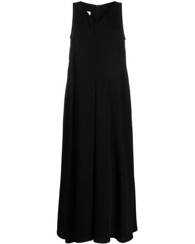 MM6 by Maison Martin Margiela Wide Leg Jumpsuit - Black