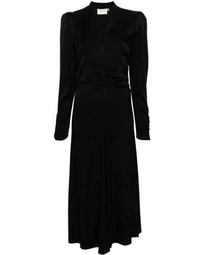 Gestuz Brinagz モノグラム ドレス - ブラック