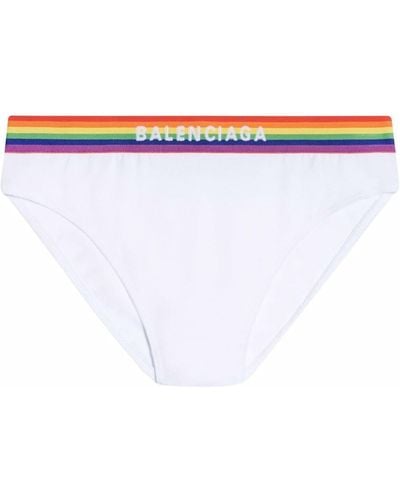 Balenciaga Pride Sporty Briefs - White
