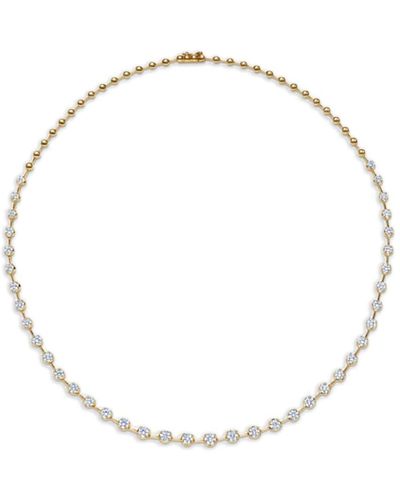 Kwiat 18kt Yellow Gold Starry Night Partway Diamond Necklace - Natural
