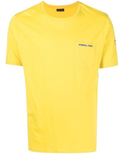 Save The Duck Damien Logo-print T-shirt - Yellow
