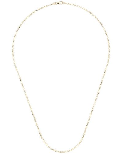 Loquet London 14kt Geelgouden Schakel Halsketting - Metallic