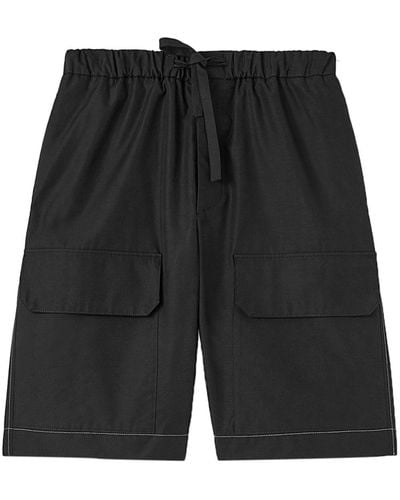 Jil Sander Knee-length Bermuda Shorts - Black