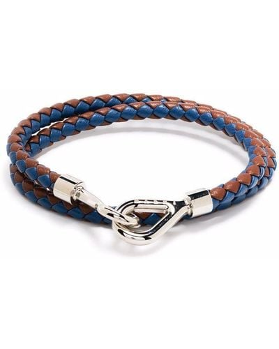 Marni Braided Wraparound Bracelet - Blue