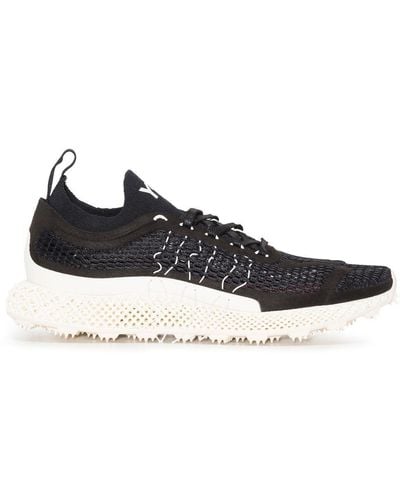 Y-3 Runner 4d Halo Trainers - Black