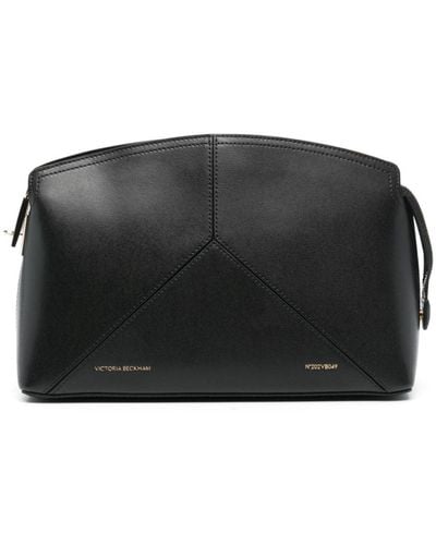 Victoria Beckham Victoria Leather Clutch Bag - Black