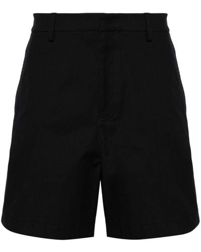 Valentino Garavani Canvas Bermuda Shorts - Black