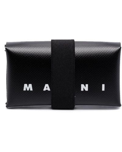 正規代理店 【未使用品】MARNI BI-FOLD WALLET 新作☆ MARNI Black