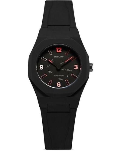 D1 Milano N-attitude Nanochrome Horloge - Zwart