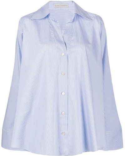 Palmer//Harding Hemd mit weiten Ärmeln - Blau
