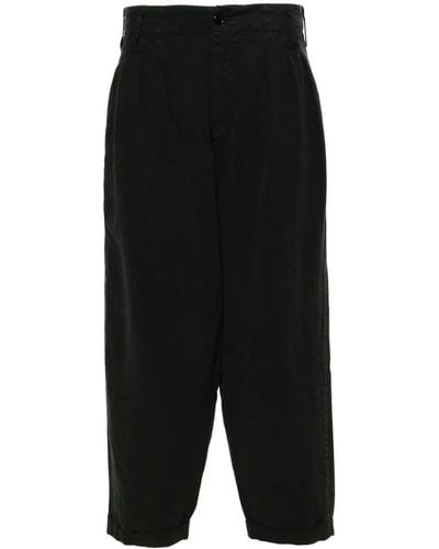 YMC Creole tapered trousers - Schwarz