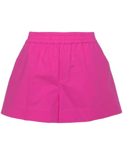 P.A.R.O.S.H. Shorts Met Elastische Taille - Roze