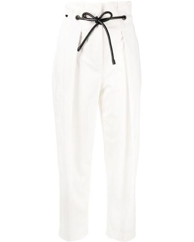 3.1 Phillip Lim High-waisted Tailored Pants - White