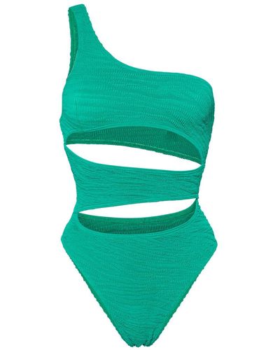 Bondeye Rico Cut-out Swimsuit - Green