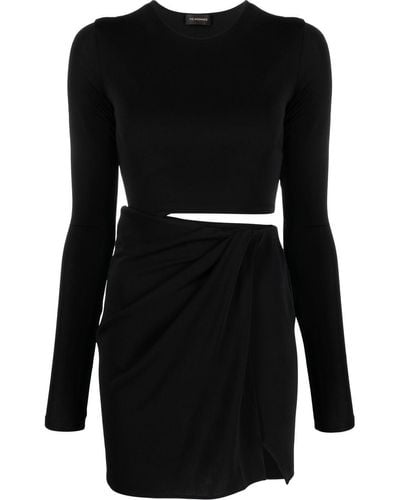 ANDAMANE Asymmetrisches Kleid - Schwarz