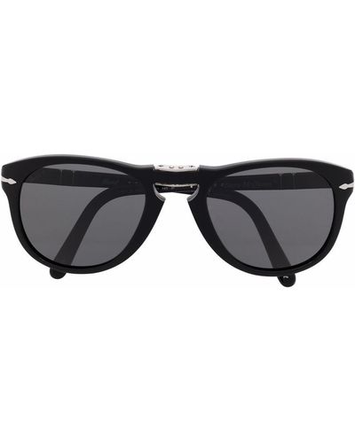 Persol Steve McQueen Cat-Eye-Sonnenbrille - Schwarz