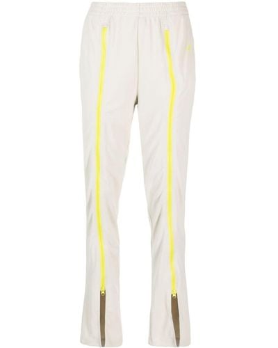 adidas By Stella McCartney Pantalon de jogging à fermeture zippée - Blanc