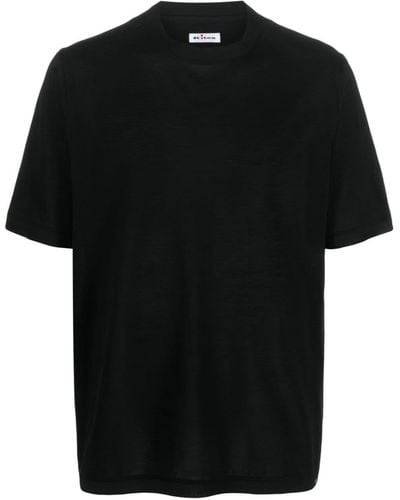 Kiton T-Shirt aus Jersey - Schwarz