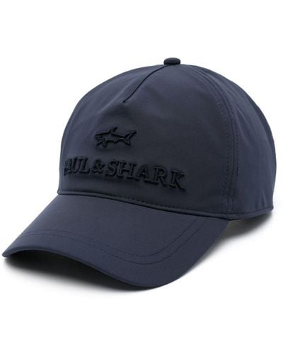 Paul & Shark Save the Sea Shell-Baseballkappe - Blau