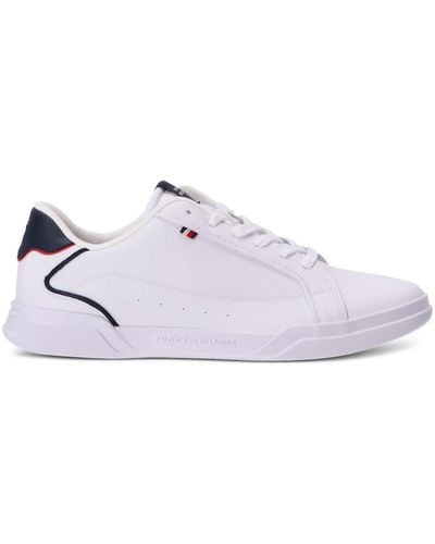 Tommy Hilfiger Contrasting Low-top Trainers - White