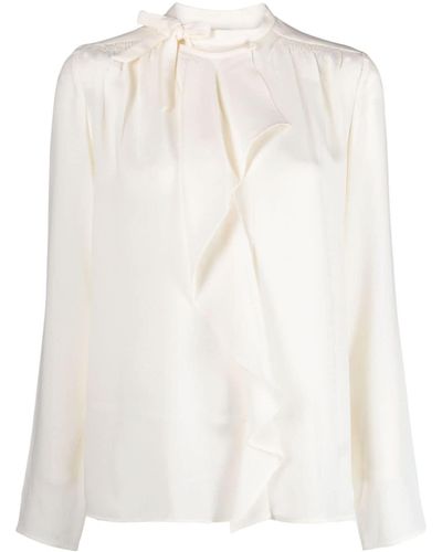 Isabel Marant Blouse Met Ruches - Wit