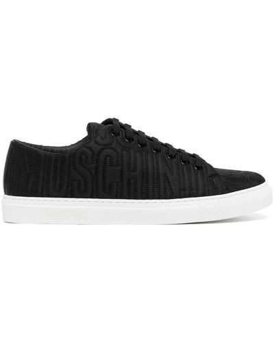 Moschino Sneakers con ricamo - Nero