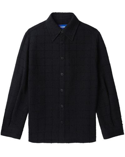 Adererror Lembu Checkered Shirt - Blue