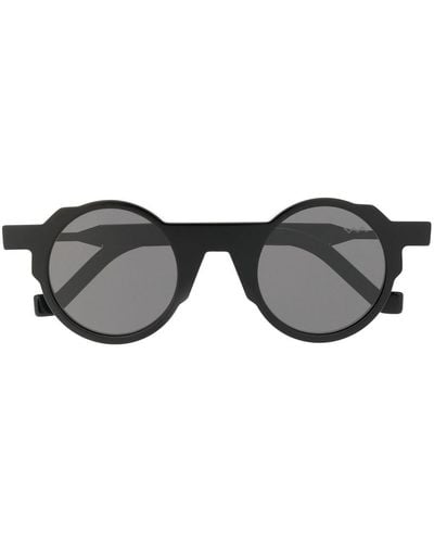 VAVA Eyewear Tinted-lens Round-frame Sunglasses - Black