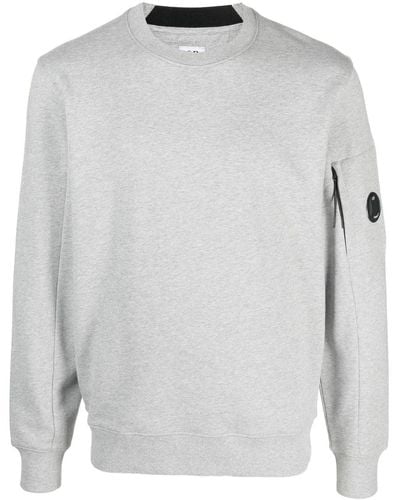 C.P. Company Sweater Met Ronde Hals - Wit