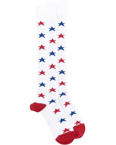 Rassvet (PACCBET) Star-patterned Socks - White
