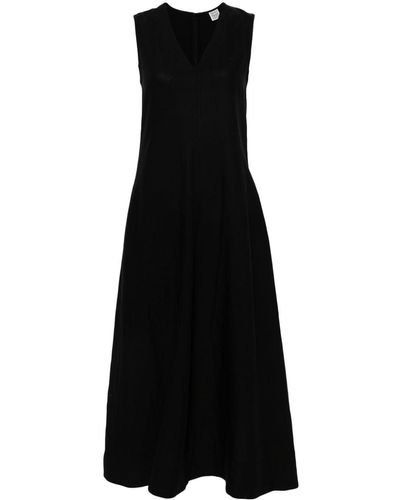 Totême シャンタン ドレス - ブラック