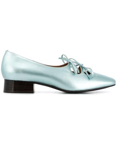 Nicole Saldaña Isabel Loafers - Blue