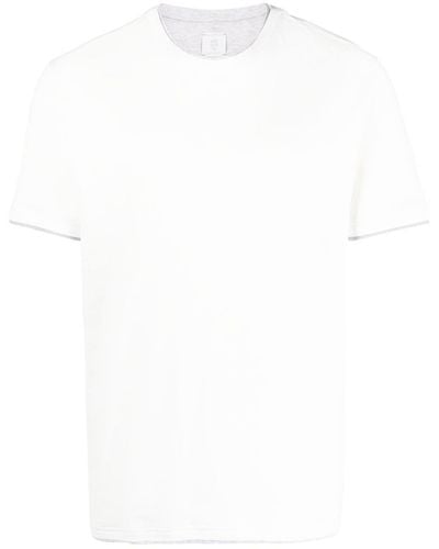 Eleventy レイヤード Tシャツ - ホワイト