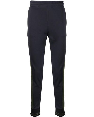 PS by Paul Smith Side-stripe Tapered joggers - Blue