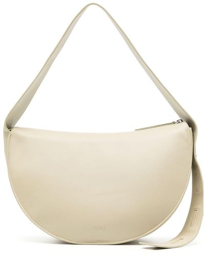 Yu Mei Antonia Leather Shoulder Bag - Natural