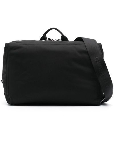 Givenchy Bolso de viaje con logo estampado - Negro