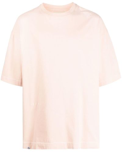 Paura Logo-patch Detail T-shirt - Pink