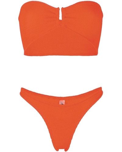 Reina Olga Ausilia Bandeau-Bikini - Orange