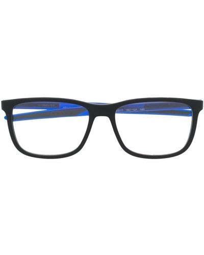 Prada プラダ・アイウェア Ps07ov スクエア眼鏡フレーム - ブルー