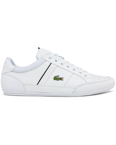 Lacoste Chaymon Leather Sneakers - White