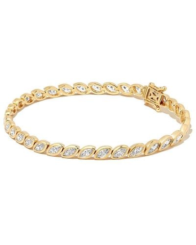Anita Ko 18kt Yellow Gold Diamond Tennis Bracelet - Metallic