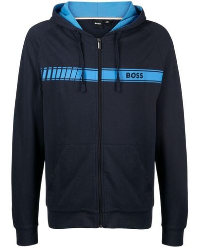 BOSS Authentic ジップジャケット - ブルー