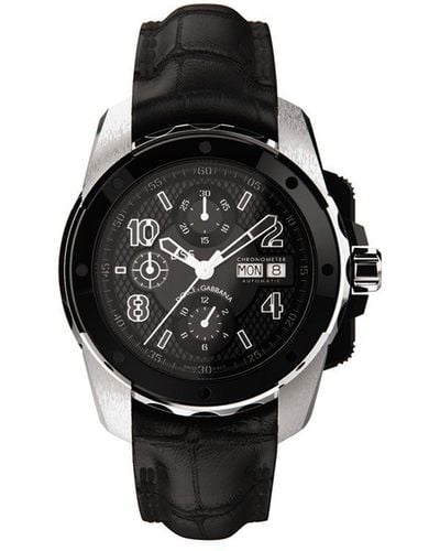 Dolce & Gabbana Ds5 44mm Watch - Black