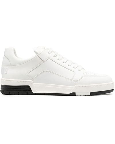 Moschino Low-top Leather Trainers - White