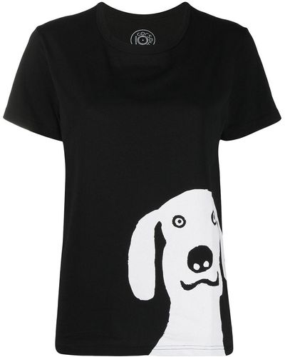 10 Corso Como Graphic-print T-shirt - Black
