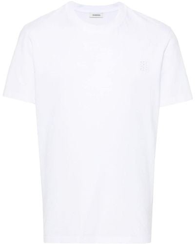 Sandro ロゴ Tシャツ - ホワイト